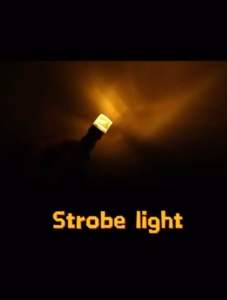 ไฟเลี้ยวแฟลชกระพริบเร็ว LED T20 ขั้วเสียบ DC12V. แสงส้มอำพัน แฟลชทั้งไฟเลี้ยวและไฟผ่าหมาก จำนวน 1 คู่ (2หลอด) ส่งจากไทย