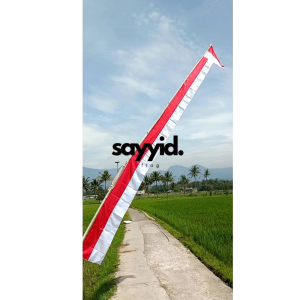 BENDERA MERAH PUTIH UMBUL-UMBUL LAYUR