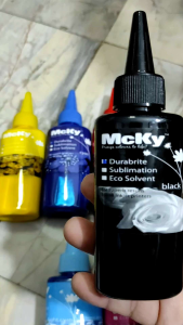 น้ำหมึกกันน้ำดูราไบร์ท Durabrite Ink หรือน้ำหมึก Pigment
