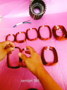 kawat tembaga mal SEMIJET 100 wat