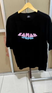 Kaos Oversized Tshirt K4w41 1nv4s1on Gambar Depan Belakang/Kaos Oversize Wanita/Pria T-shirt