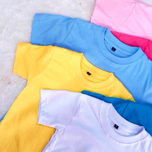 Kaos Polos Anak Katun Premium  24 s