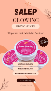 (COD) SALEP GLOWING 100% ORIGINAL (Krim ampuh nomor satu) 13gr oleh Zayora