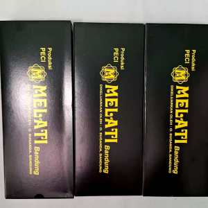Peci Melati AC Silang Kopiah Songkok Hitam Polos Tanpa Kertas Motif AS