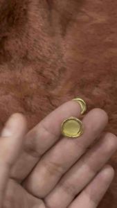 ต่างหู ตุ้มหูทอง จี้ไข่มุก 💛- Golden Pearl Earring 01