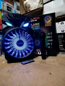 ✅ PILIHAN LAZADA SPEAKER BLUETOOTH KARAOKE BONUS MIC WIRELESS BLUETOOTH TANPA KABEL CAS LED RGB 9 MODE