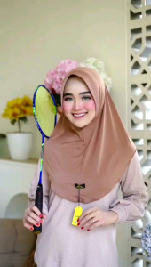 Bergodaily sport krudung hamida hijab olahraga