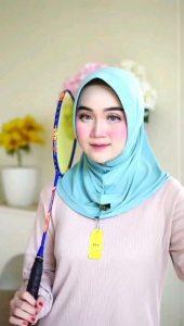daily sport hijab olahraga krudung harian size s