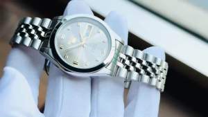 ĐỒNG HỒ NAM CHÍNH HÃNG SEIKO 5 SNXC21J5 Automatic Grey Dial Hardlex Silver Stainless Steel For Men