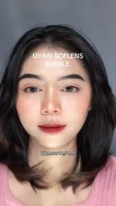 Softlens douyin UYAAI softlens minus -1.00 s/d -6.00 coklat biru abu pemakaian 6 bulan