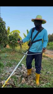 S00แฮนด์เครื่องตัดหญ้าจับถนัดมือสแตนเลส(ไม่รวมมือเร่ง)