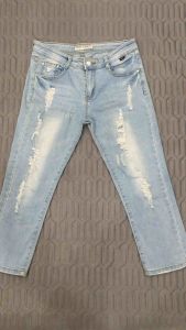 (Q90)Quần jean 2 hand hiệu CUTTLE DENIM- Size M