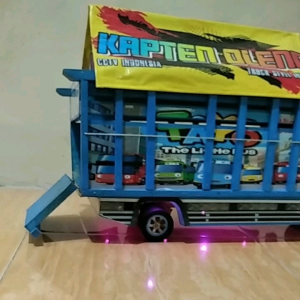 Promo truk oleng kayu   jumbo terlaris bisa dinaiki P 60 cm