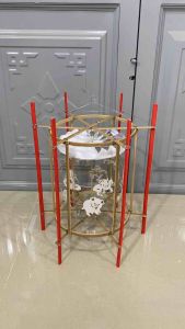 Khung và toàn bộ phụ kiện đèn kéo quân cao 52cm