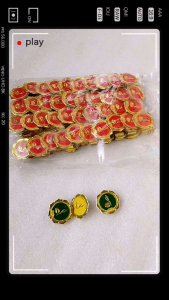 Ring Segi 8 Timbul Resin: Perlengkapan Pramuka dan Aksesoris Outdoor