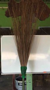 ไม้กวาด กฐิน งานบุญ ถวายวัด (ลายสวยงาม)