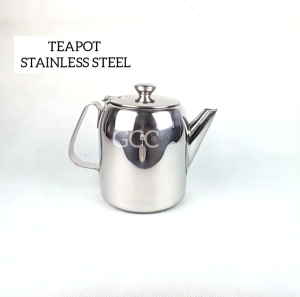 Teko Saji Induksi Stainless Steel Tebal Tahan Karat Tea Pot Coffe Cup Pot hig Quality
