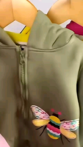 Jacket Anak Cewek Jemima Hooneybee Warna Kunyit Size 1-5 Tahun