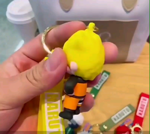 Gantungan Kunci Motor Anime Naruto Keychain
