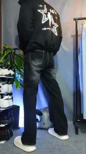 Sweater Hoodie Boxy Pria Bintang Star - Jaket Boxy Crop Fleece GSM 280 - Basic Distro High Casual