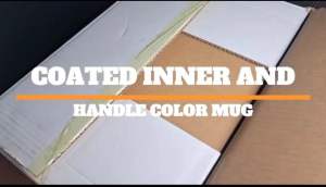 QUAFF Sublimation  Inner and Handle Color Mug 11oz (24pcs/box)