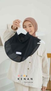 KENAN - Inner Leher Daleman Baju Muslimah Dewasa Kaos Rayon Menyerap Keringat