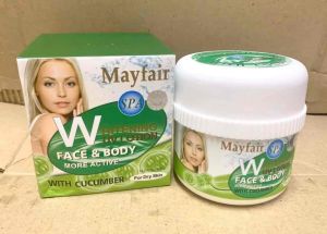 Kem dưỡng trắng da toàn thân Face & Body Mayfair Trái Cây và dưa leo - HX044
