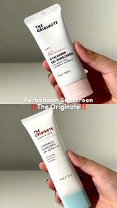 The Originote Caramella Sunscreen SPF 50 PA+++ 50gr Serum Sunscreen untuk Skin Barrier Protection