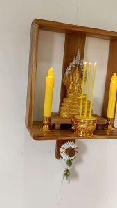 หิ้งพระ หิ้งพระไม้สัก หิ้งพระโมเดิร์น