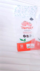 1 Pack Kantong Plastik PE merk Tomat ukuran 1/4 kg  1/2 kg  1 kg  15 kg Tebal Lentur Bungkus Es