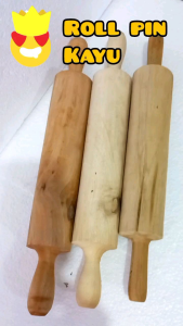 PROMO Roll Penggilas Rolling Pin Penggiling Adonan Kue Bahan Kayu