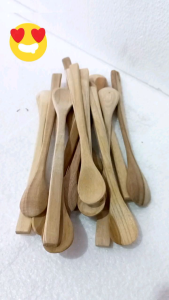 PROMO SENDOK TEH PUDING BAHAN KAYU