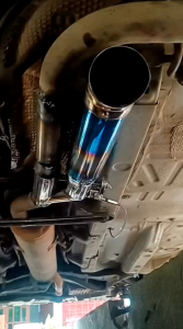 Knalpot 2 suara pemakaian semua mobil