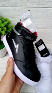 Sepatu Sekolah Anak Laki-Laki Velcro Size 29-36 - Sneakers Anak Cowok Terbaru - Sepatu Sekolah Keren