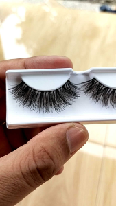 Bulu Mata Palsu Atas 3D WSP / Lusinan 12 Pasang