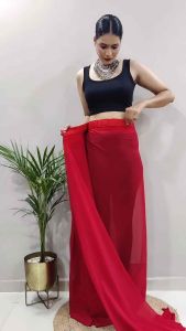 Ready to wear soft  saree party and dinner wear soft  saree saree same as video