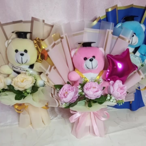 BUKET BONEKA WISUDA BALON/HAMPERS ULANG TAHUN