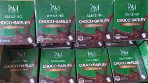 AMAZING CHOCO BARLEY DRINK MIX WITH STEVIA(10 sachets per box)