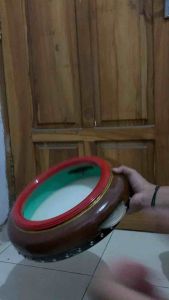 Rebana Hadroh atau Setelan Besar ukiran 35 cm M Yunus Super Quality