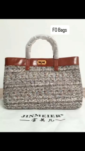 Tas Tote Unik Wanita Dari Brand ( JMR ) JINMEIER Bahan Twit Tebal Premium kd 252