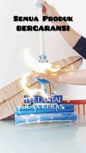 MOP Pel Lantai Alat Pel Busa Pengering Lantai Pel Busa Keras Otomatis Pel Sodok Q2 103