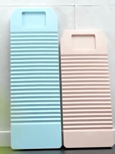耐用加厚防滑洗衣板，适用于家庭洗衣 - 防滑衣物擦洗工具，方便手洗 Durable Thickened Non-Slip Washing Board for Household Laundry Anti-Skid Clothes Scrubbing Tool for Easy Hand Washin