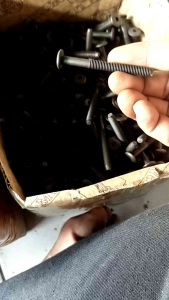 50.biji Baut mur jcbs box speaker cakar M6 panjang 4 cm bahan baja asli fulldrat/Baut mur cakar M6 4cm fulldrat M6x40 JCBC Baut mur box spiker 10inc 12inc 15inc 18inc baut speaker baut triplek baut KD kunci L gepeng