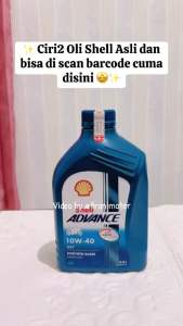 OLI SHELL ADVANCE AX7 ASLI ORIGINAL MURAH 800 ML SAE 10W-40 API SM JASO MA2 UNTUK SUPRA X 125 REVO SHOGUN JUPITER SMASH GRAND