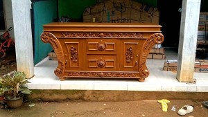 Bufet Gelung Kayu Jati