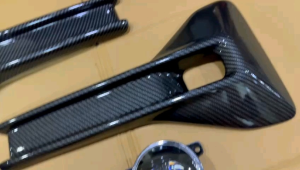 Paket Lengkap Cover Foglamp Lampu Brio 2023 2024 2025 Model Orion Hitam .