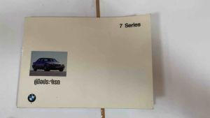 BMW E38 สมุดคู่มือการใช้งาน ภาษาไทย copy พร้อมส่งจากไทย