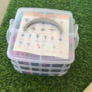 ชุดคลิปล็อครถยนต์ 23 แบบ 680 ชิ้น กล่องรวมคลิปพลาสติก สำหรับยึดกันชน แผงประตู คิ้วข้าง ตัวล็อคอเนกประสงค์ พร้อมกล่องเก็บ