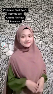 Desain Crinkle Phasmina Oval & Curve Airflow Ukuran L