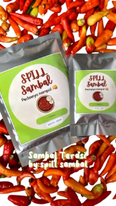 SAMBAL TERASI BUNDLE 2PCS 50GR+50GR BEST SELLER / SAMBAL HOMEMADE / SPILL SAMBAL / SAMBAL KELUARGA TANPA PENGAWET